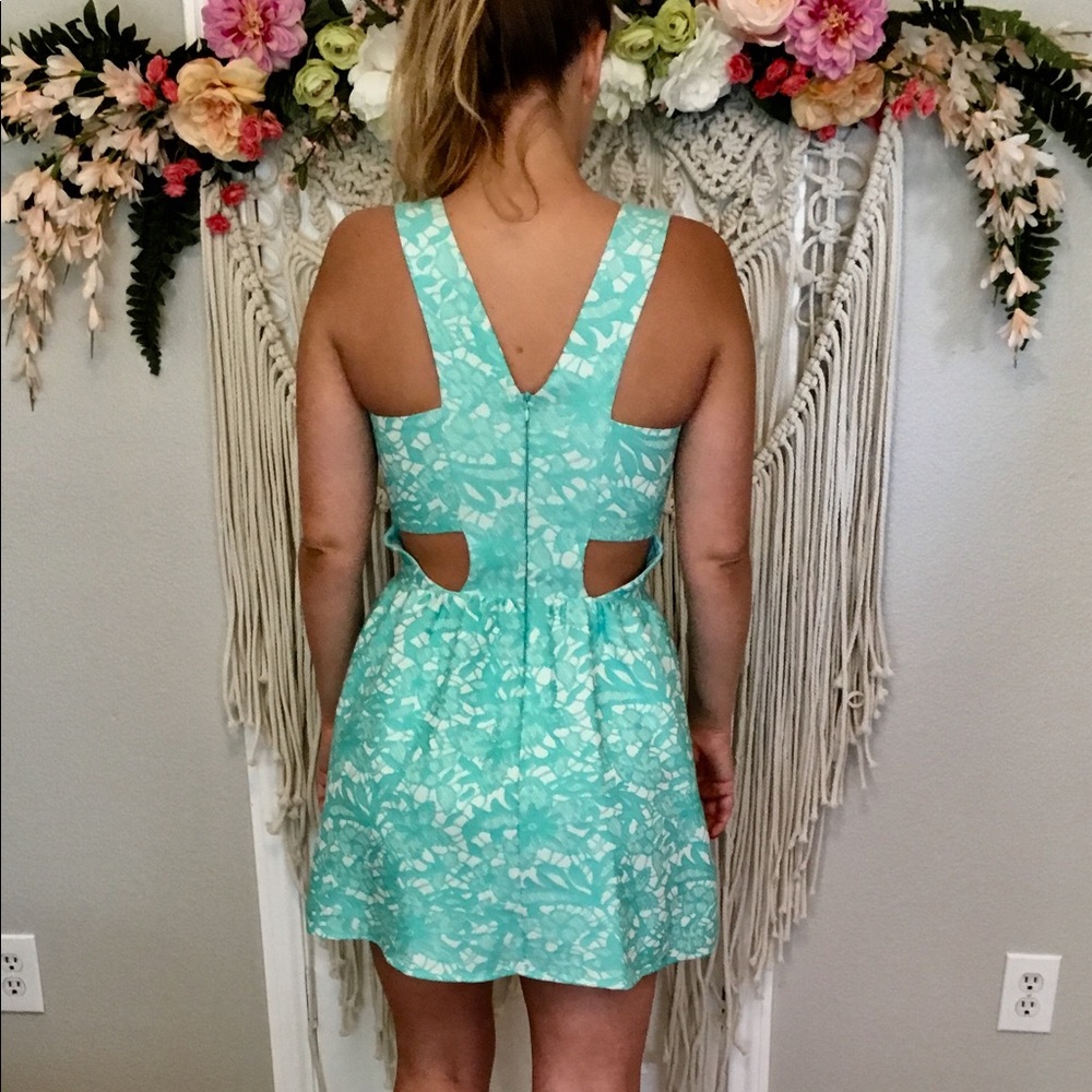 Teal Summer Dress